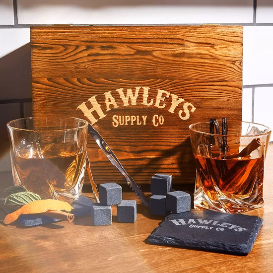 Premium-Whisky-Geschenkverpackung aus Holz, Weinkiste für Männer, perfektes Geschenk