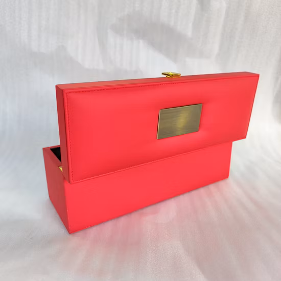 Luxus-Weinverpackungsbox aus Holz mit individuellem Logo und grünem Stoffset aus Holz zur Aufbewahrung von Geschenken für Wein/Whisky/Brandy-Flüssigkeitsbox auf Lager, Fabrik-Fob-Preis Nwir-17